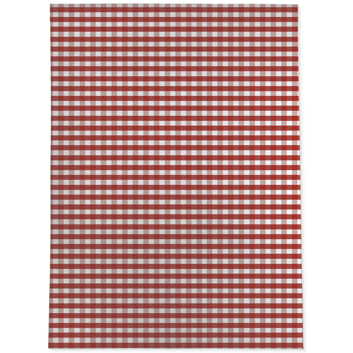 RED GINGHAM DREAM Outdoor Rug By Kavka Designs