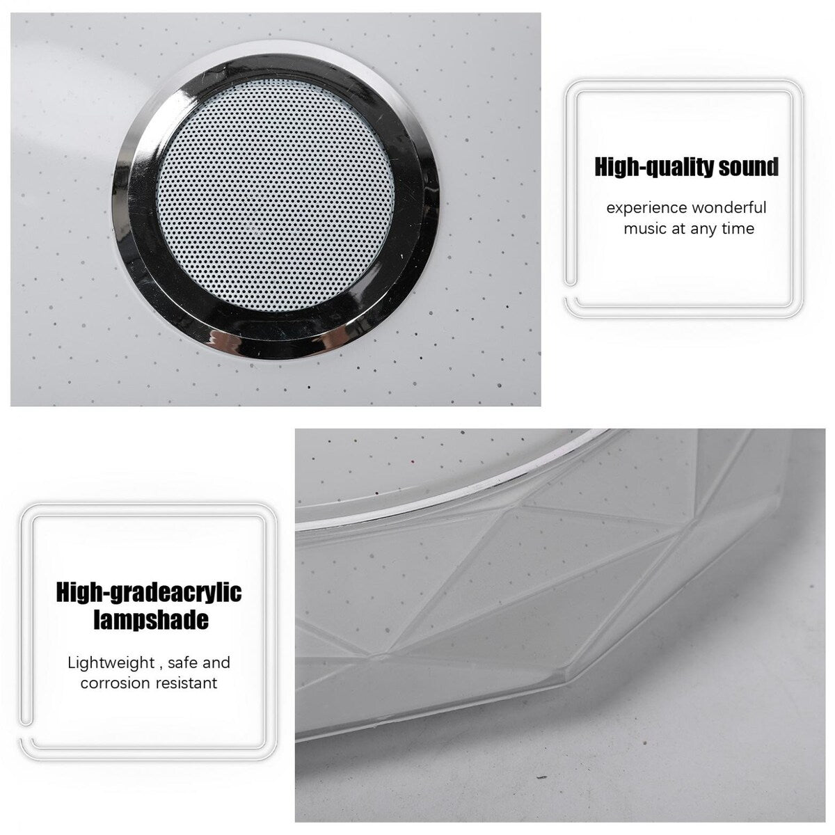RGB Ceiling Smart Light with Remote Contorl & APP Contorl