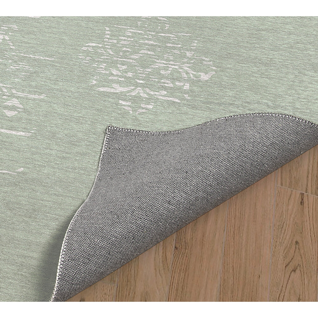ROMIE GREEN Kitchen Mat By Kavka Designs