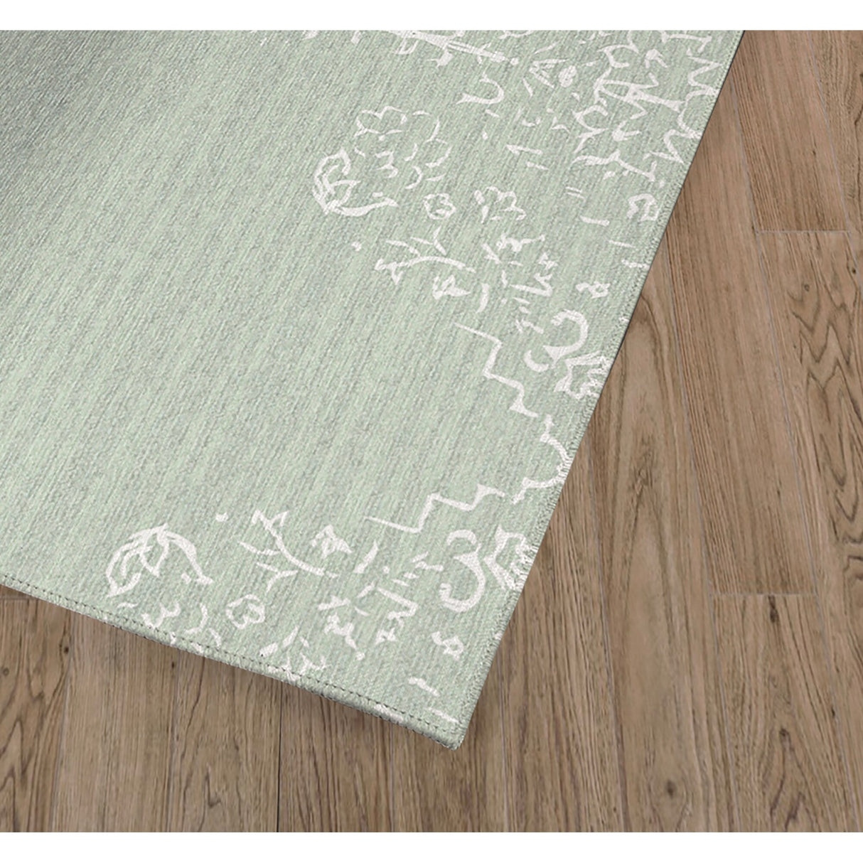 ROMIE GREEN Kitchen Mat By Kavka Designs
