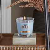 Root Candles Frosted Juniper 6.3 oz Small Veriglass Jar