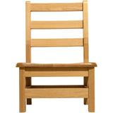 RRI Goods Ladderback Kids Chair, Classroom Seating Toddler Fully Assembled Beechwood Chair Set of 2