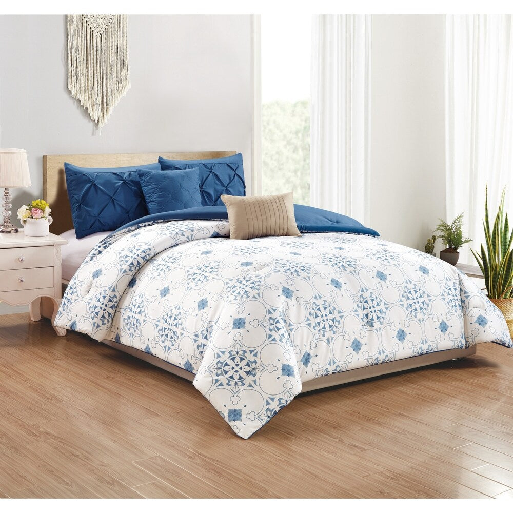 RT Designers Collection Margot 5-Piece Reversible Comforter Set