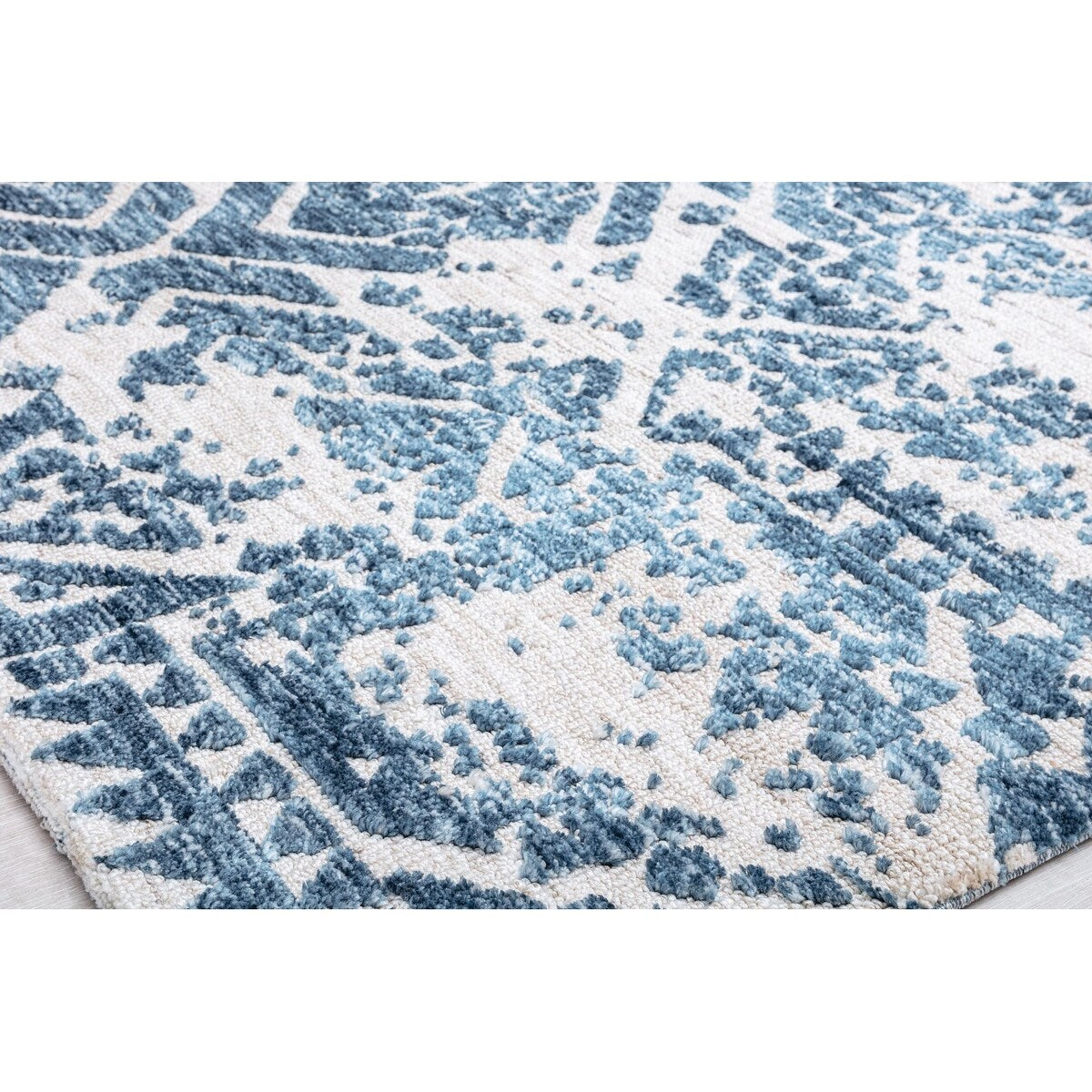 Rugs America Gianna Ocean Froth Area Rug