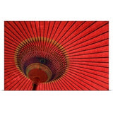 Rachel Lewis Poster Print entitled Japanese umbrella, Kinki, Nara, Japan, North-East Asia - Multi