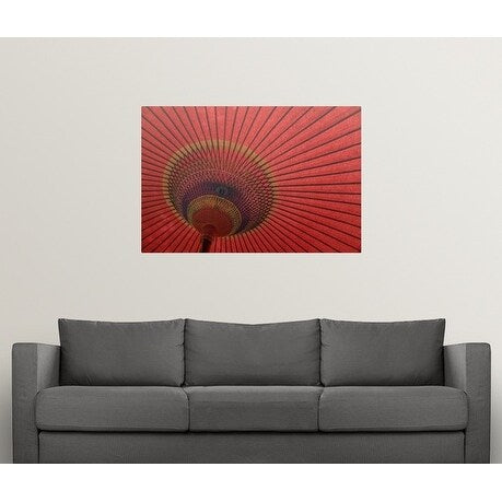 Rachel Lewis Poster Print entitled Japanese umbrella, Kinki, Nara, Japan, North-East Asia - Multi