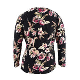 Rachel Rachel Roy Women's Plus Floral-Print Cross-Front Top