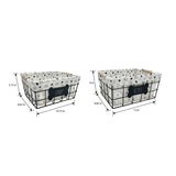 Rae Dunn Pet Storage Baskets Set of 2