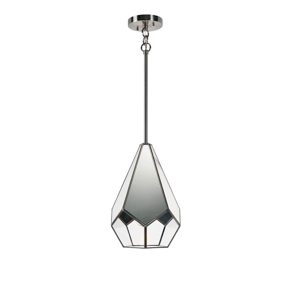 Raegan 14" Stainless Steel 1 Light Pendant