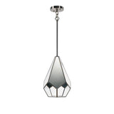 Raegan 14" Stainless Steel 1 Light Pendant