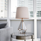 Raegan 26.5" Burnished Antique Metal Table Lamp