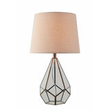 Raegan 26.5" Burnished Antique Metal Table Lamp