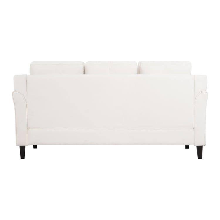Raelynn Button Tufted Sofa Affordable Modern Sofa - Microfiber Couch for Small Spaces, Living Room, Bedroom