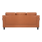 Raelynn Button Tufted Sofa Affordable Modern Sofa - Microfiber Couch for Small Spaces, Living Room, Bedroom