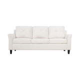Raelynn Button Tufted Sofa Affordable Modern Sofa - Microfiber Couch for Small Spaces, Living Room, Bedroom