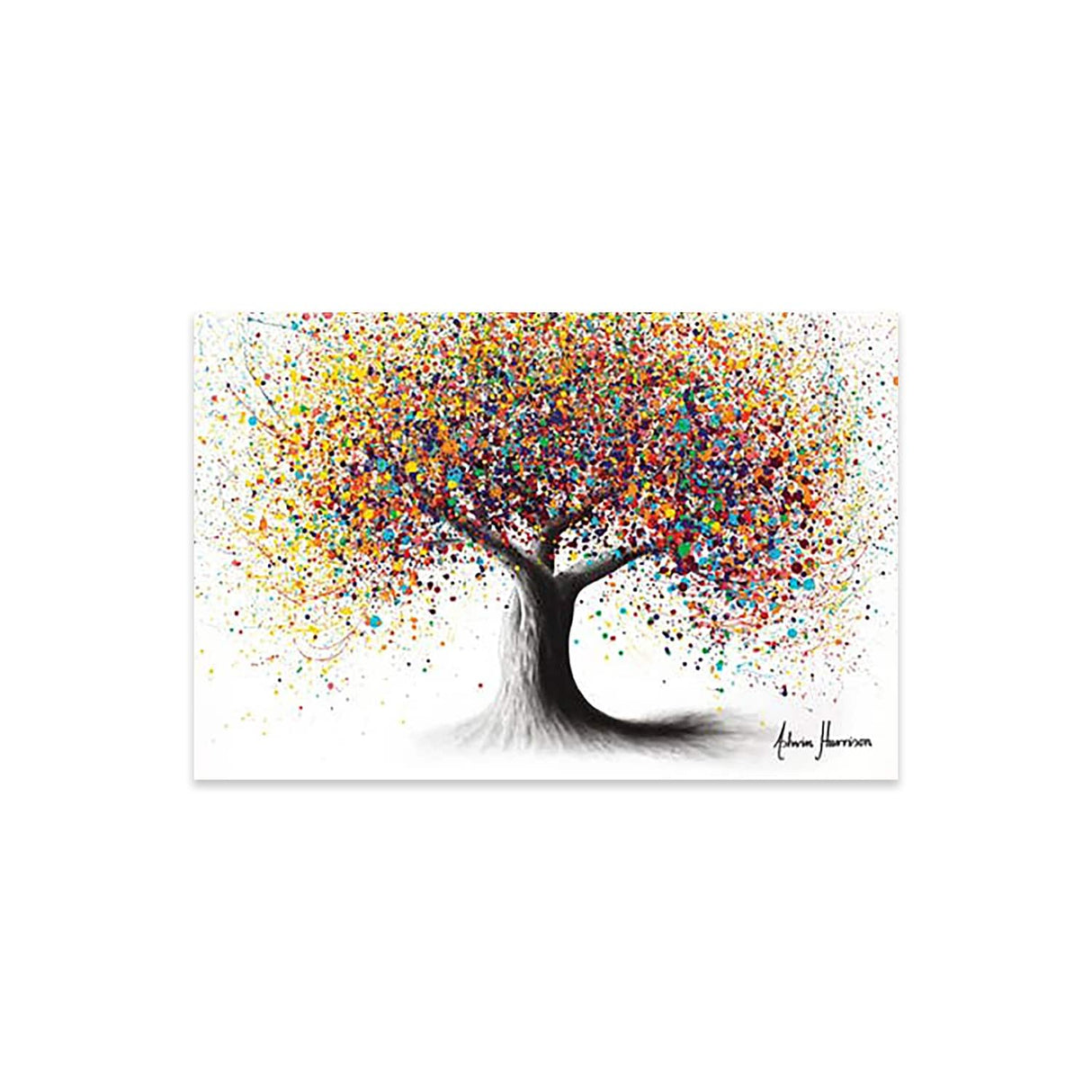 Rainbow Soul Tree Print On Acrylic Glass by Ashvin Harrison