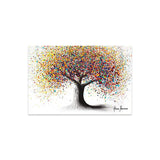 Rainbow Soul Tree Print On Acrylic Glass by Ashvin Harrison