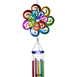 Rainbow Spinning Wind Chime