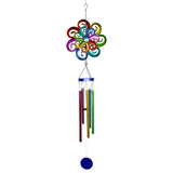 Rainbow Spinning Wind Chime
