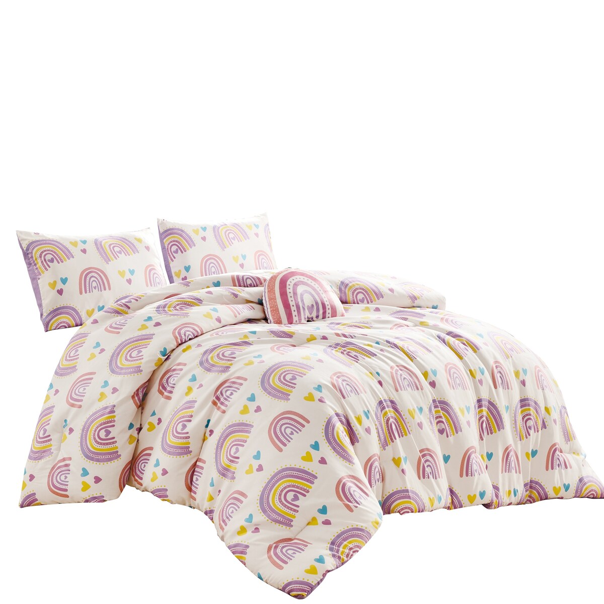 Rainbow Twin/Full size comforter set