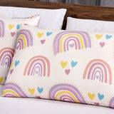 Rainbow Twin/Full size comforter set