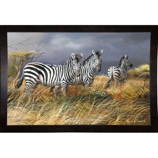 Rainy Season-TRESWA129825 Framed Print 18"x27.5" by Trevor V. Swanson