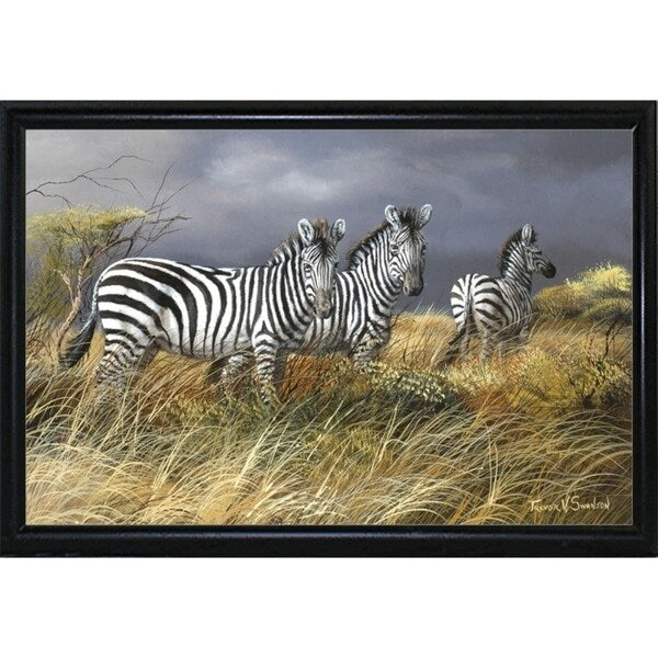 Rainy Season-TRESWA129825 Framed Print 18"x27.5" by Trevor V. Swanson