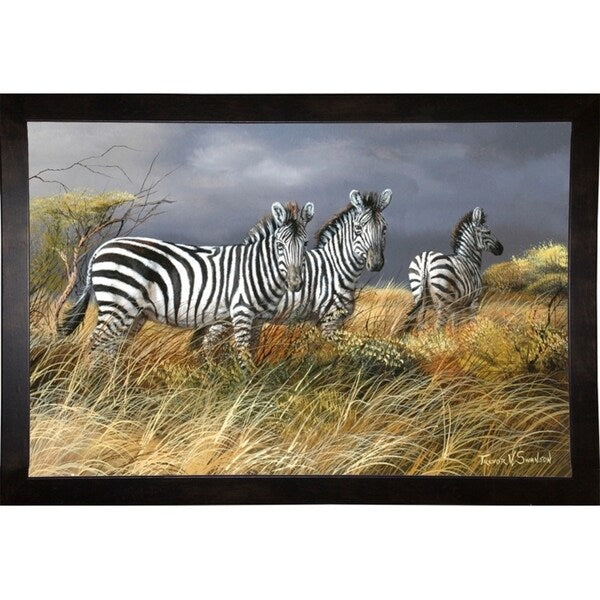 Rainy Season-TRESWA129825 Framed Print 18"x27.5" by Trevor V. Swanson