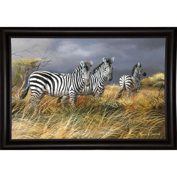 Rainy Season-TRESWA129825 Framed Print 18"x27.5" by Trevor V. Swanson