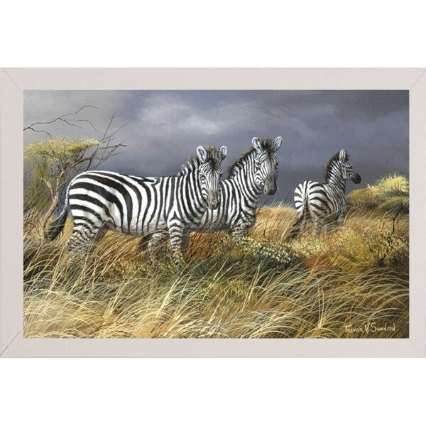 Rainy Season-TRESWA129825 Framed Print 18"x27.5" by Trevor V. Swanson