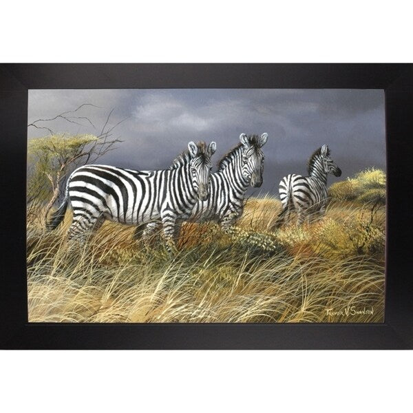 Rainy Season-TRESWA129825 Framed Print 18"x27.5" by Trevor V. Swanson