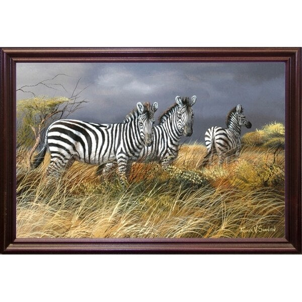 Rainy Season-TRESWA129825 Framed Print 18"x27.5" by Trevor V. Swanson