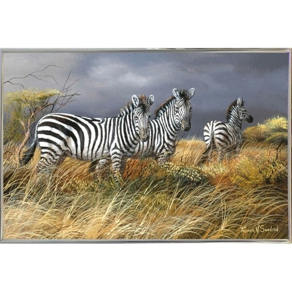 Rainy Season-TRESWA129825 Framed Print 18"x27.5" by Trevor V. Swanson