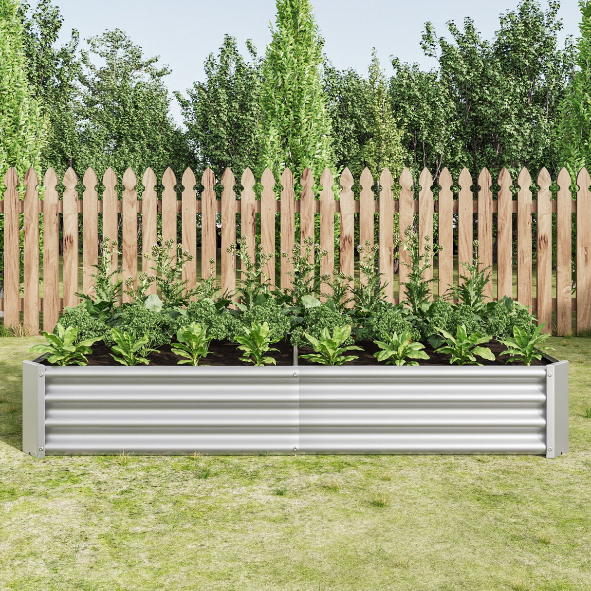 Metal Raised Garden Bed