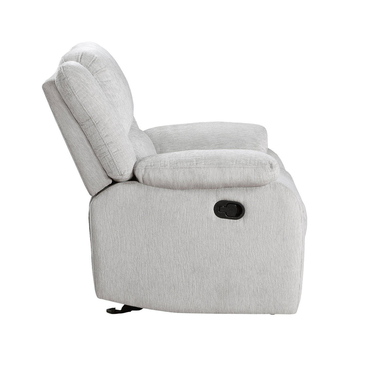 Raleigh Chenille Manual Glider Reclining Chair