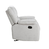 Raleigh Chenille Manual Glider Reclining Chair