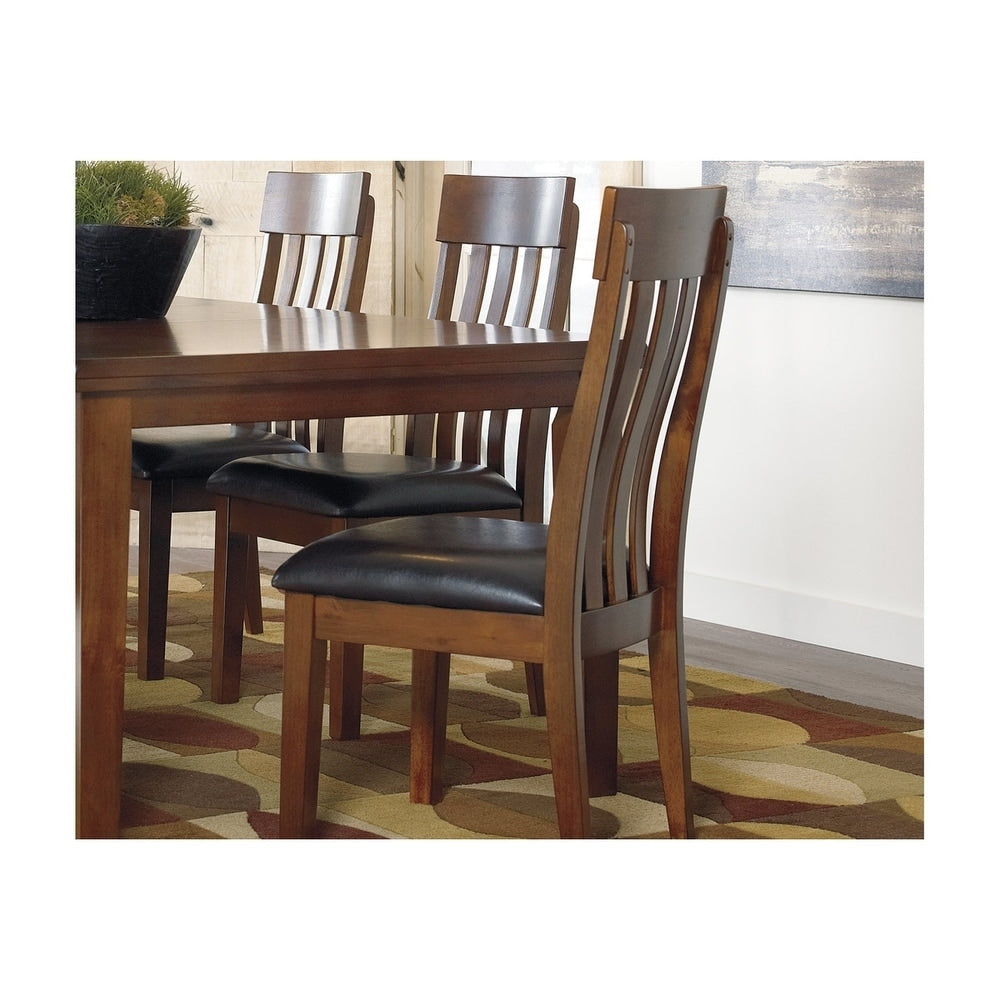 Ralene Dining Room Chair - Set of 2 - Medium Brown - 19.5" W x 22.63" D x 40.25" H