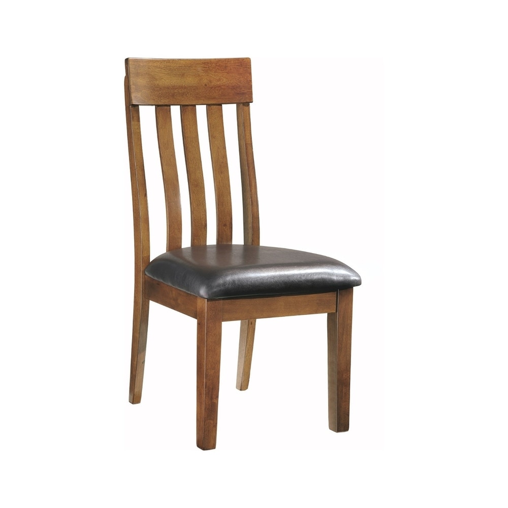 Ralene Dining Room Chair - Set of 2 - Medium Brown - 19.5" W x 22.63" D x 40.25" H