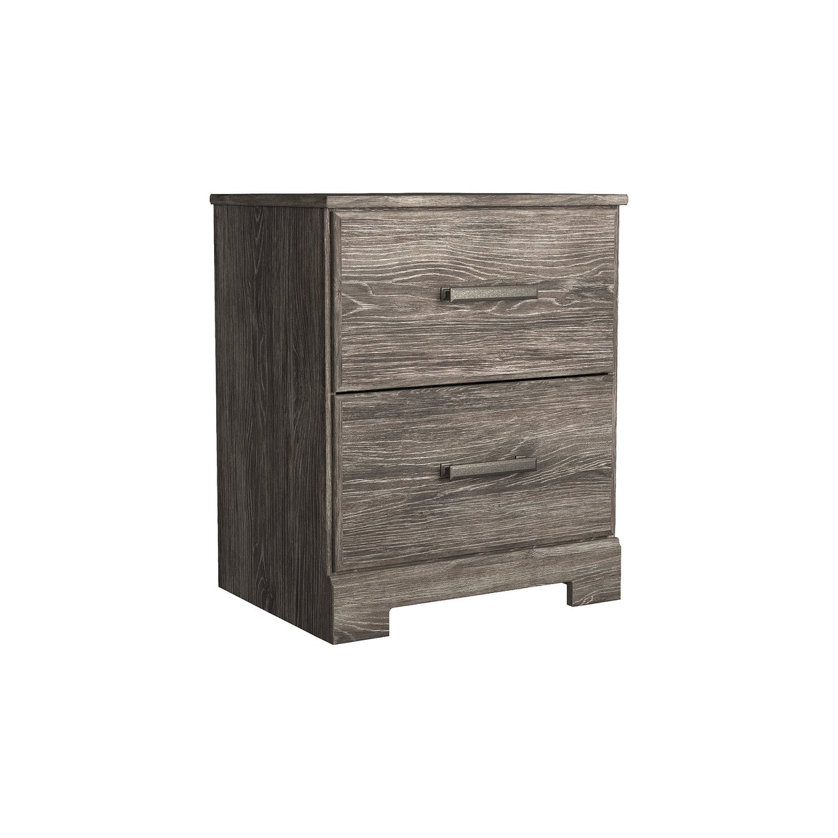 Ralinksi Gray Two Drawer Nightstand