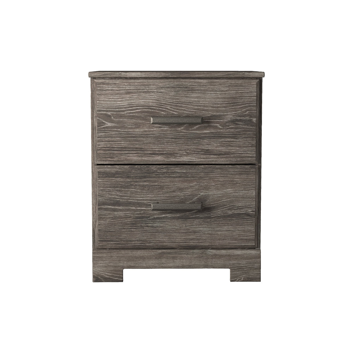 Ralinksi Gray Two Drawer Nightstand