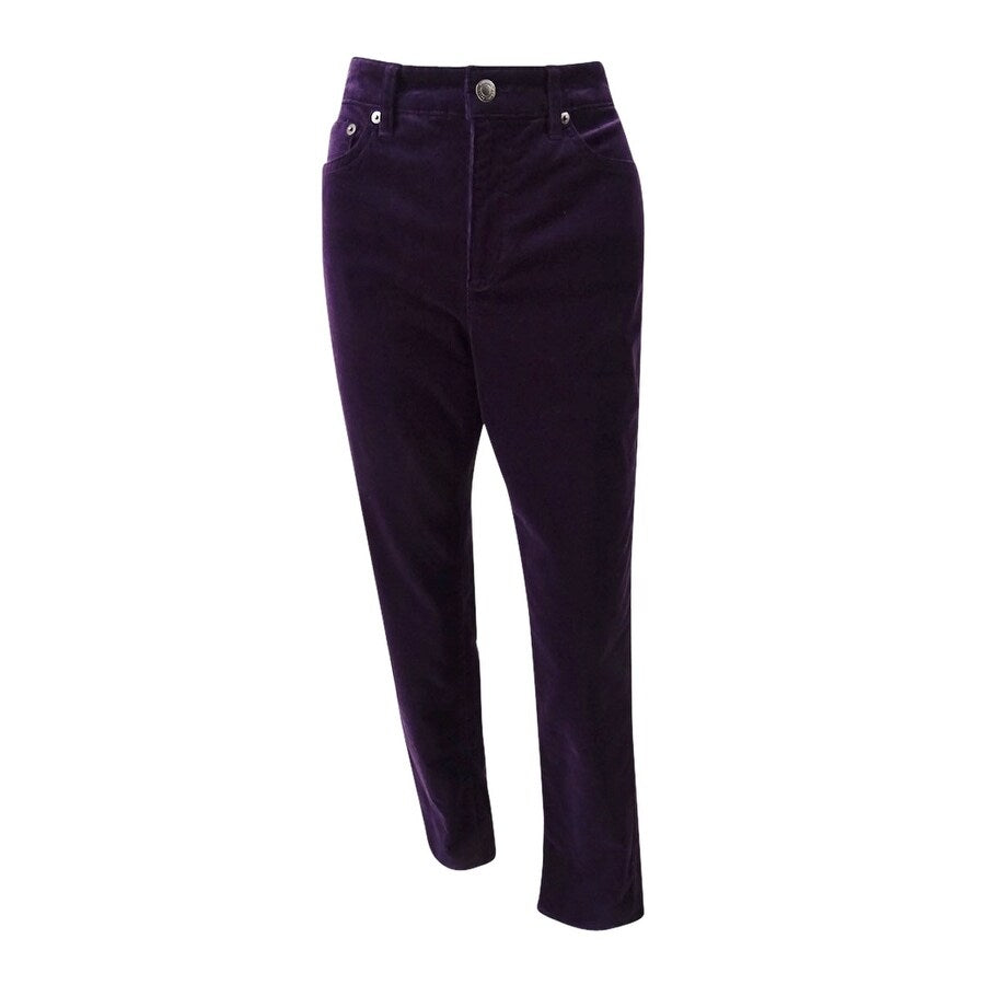 Ralph Lauren Women's Premier Straight Curvy Corduroy Jeans