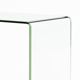 Ramona Glass Console Table by Christopher Knight Home - 30" H x 49.25" W x 15.75" D