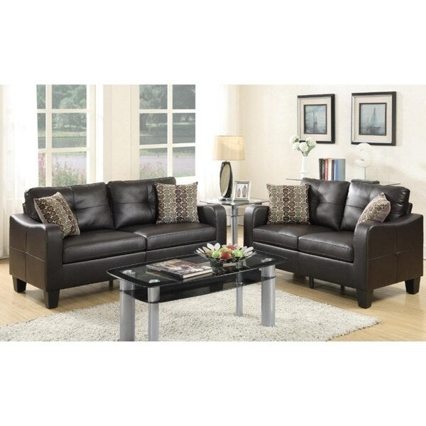 Ransom 2-PCS Bonded Leather Sofa Set
