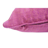 Home&Manor Rasht Dupioni Silk Pillow 18"