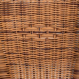 Rattan Bamboo-Aluminum Patio Chairs (Set of 3)