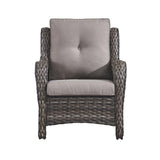 Gymojoy Outdoor Patio Rattan Chairs with Cushions Set of 2