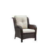 Gymojoy Outdoor Patio Rattan Chairs with Cushions Set of 2