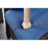 Gymojoy Outdoor Patio Rattan Chairs with Cushions Set of 2