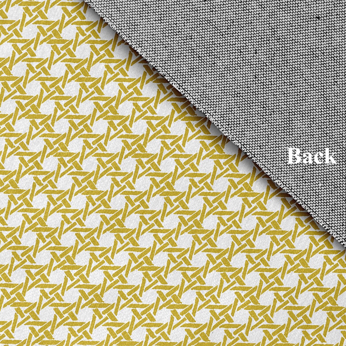 Rattan Geometric Rug