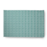 Rattan Geometric Rug